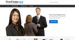 Desktop Screenshot of firmfinder.org